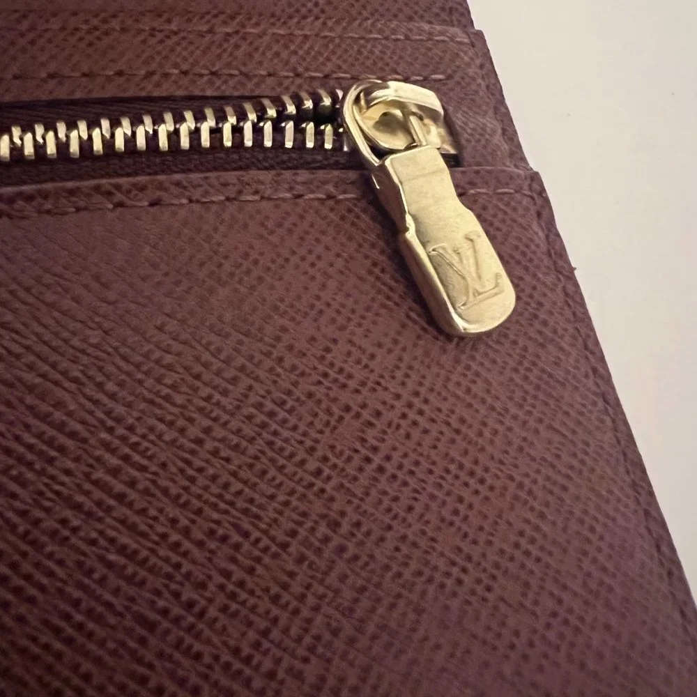 LOUIS VUITTON Porte Tresor Etui Papier Travel ~ Passport Wallet | Vintage - Picture 10 of 16